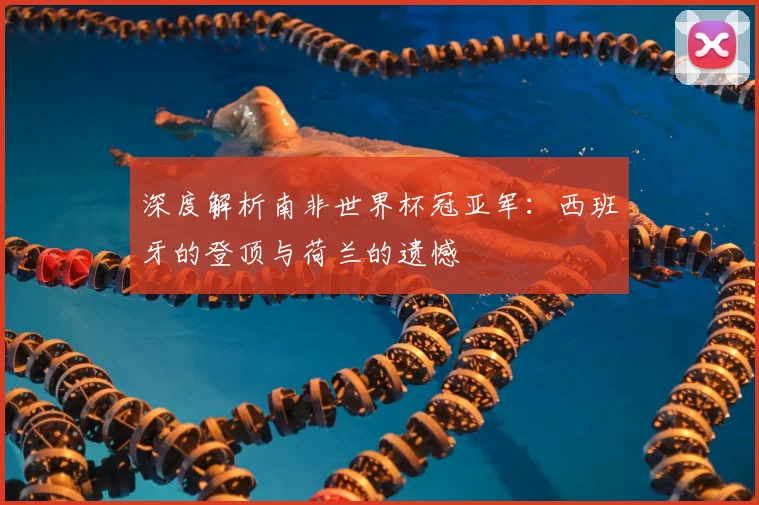深度解析南非世界杯冠亚军：西班牙的登顶与荷兰的遗憾